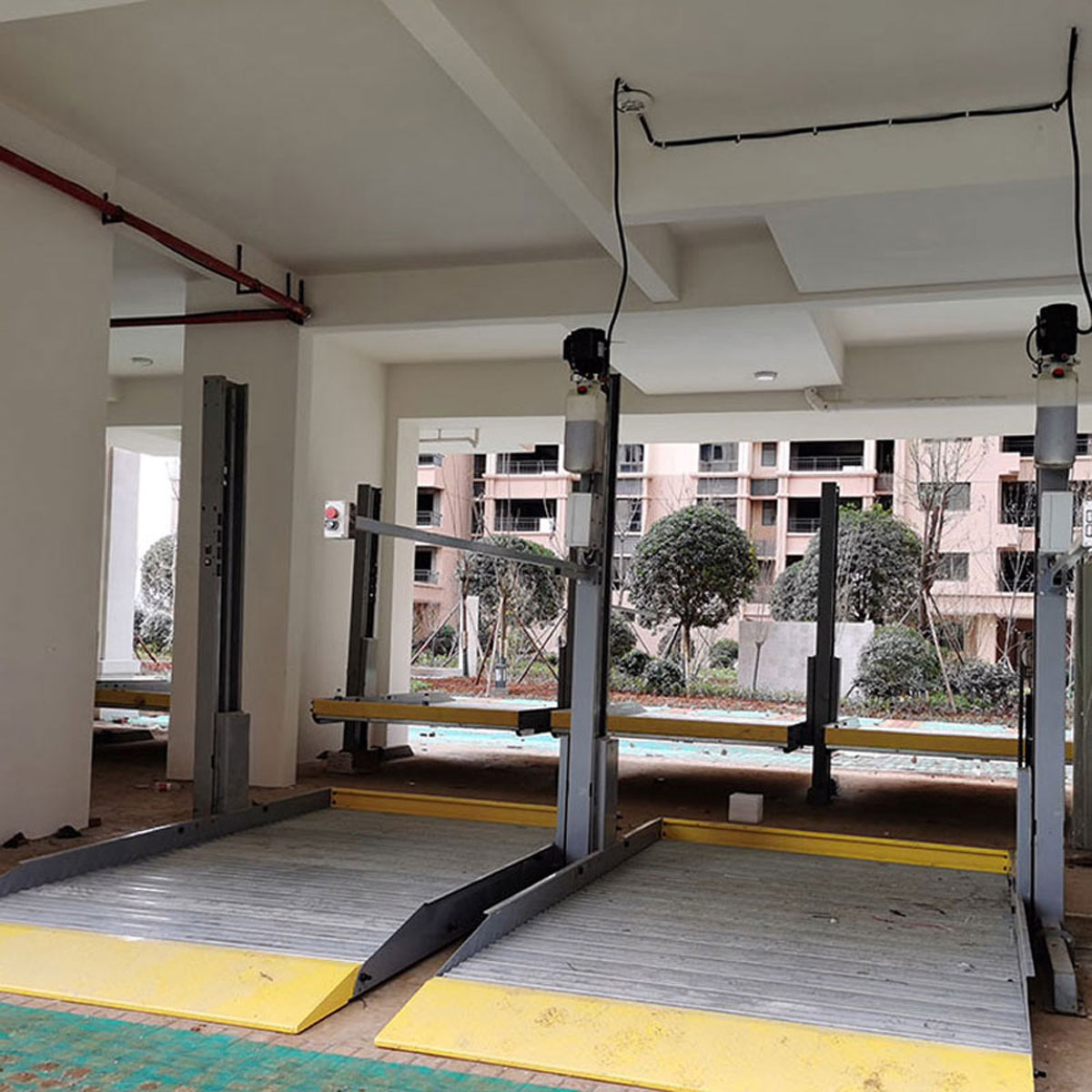 榮昌兩柱式機械停車位過規劃