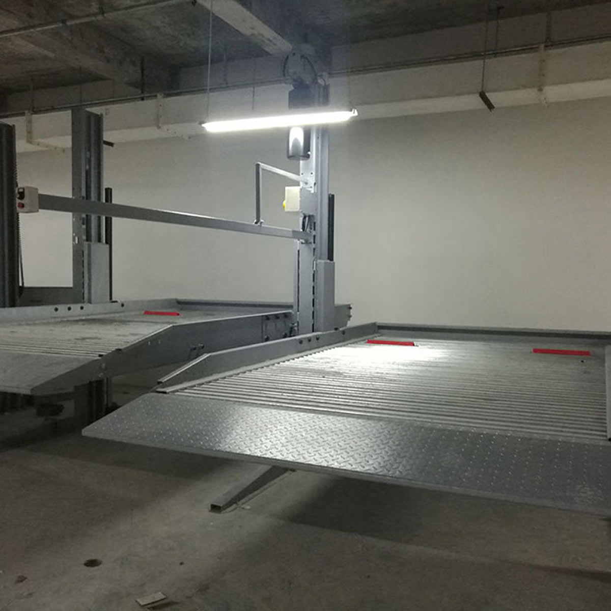 正寧4柱機械停車過驗收
