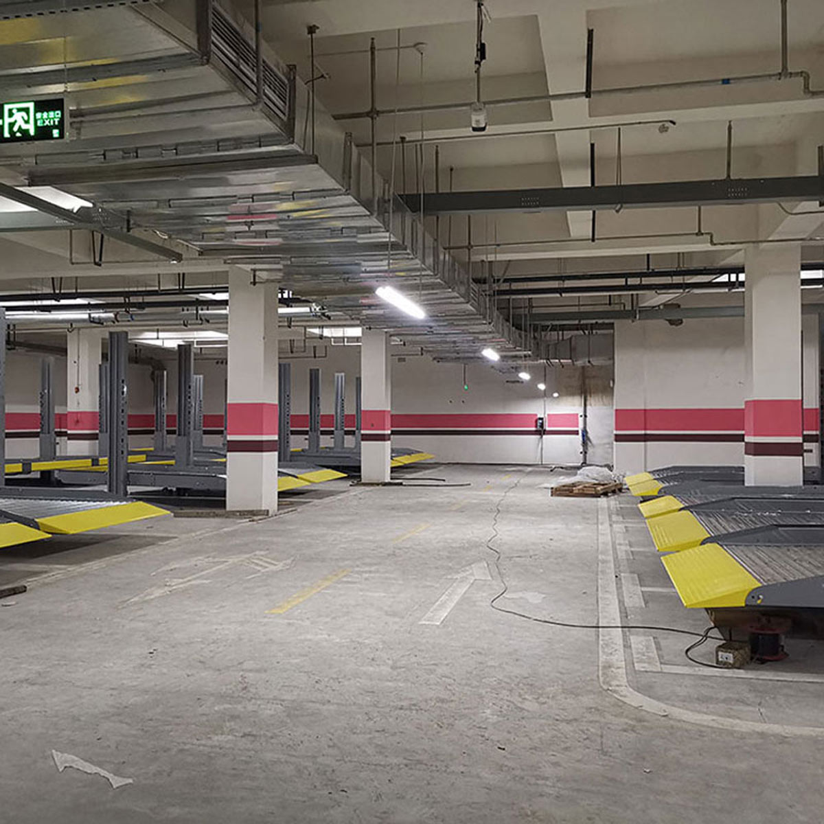 佛坪升降橫移式立體停車安裝