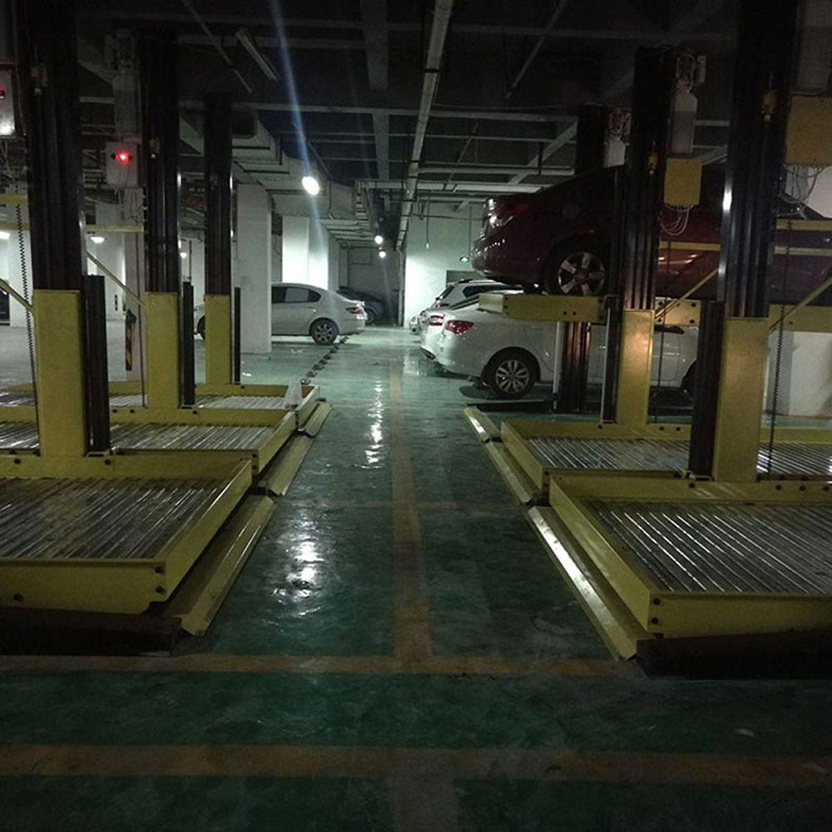石柱兩層立體停車庫安裝