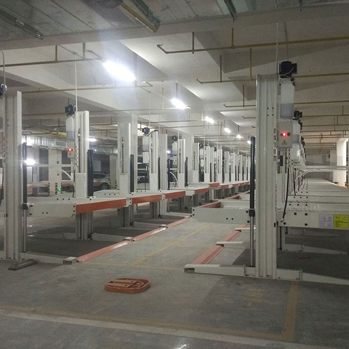石柱立體車庫停車場系統故障檢測方法
