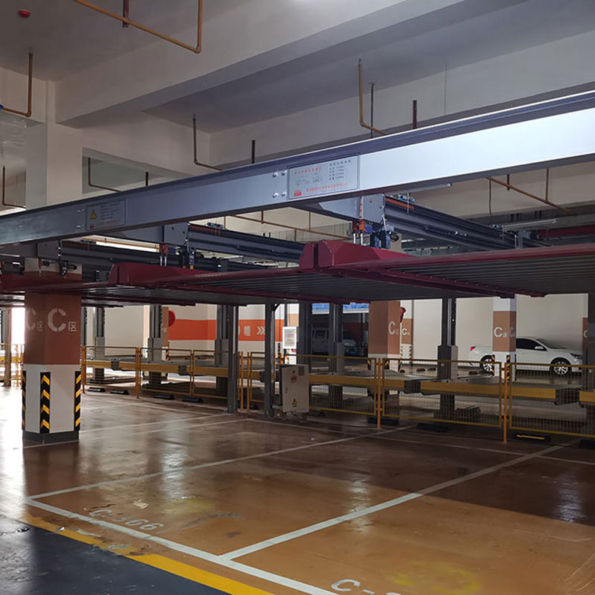渝北機(jī)械立體車庫(kù)采取的安全策略