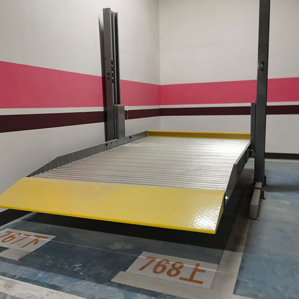 祥云簡易立體車庫安全防護措施
